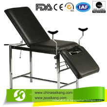 Cama de entrega ginecológica de aço inoxidável do hospital (CE / FDA / ISO)